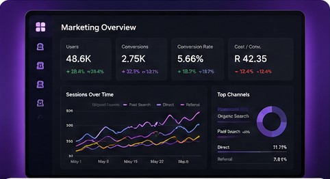Growth Campaign Dashboard project interface